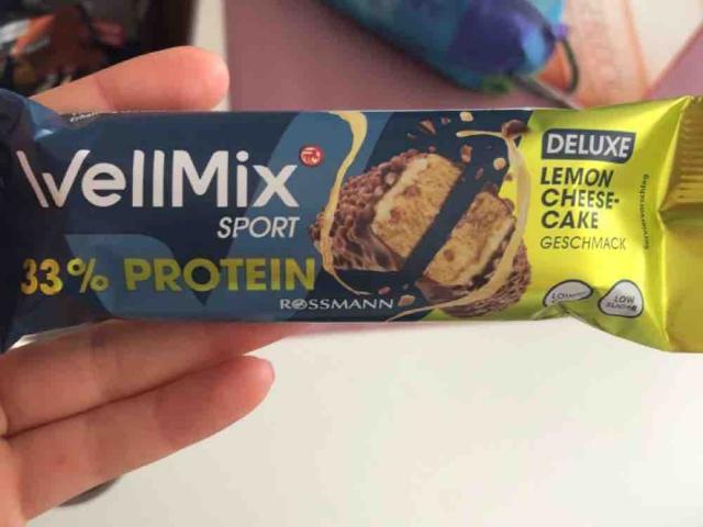 WellMix Deluxe Lemon Cheesecake, 33 % Protein von PeanutButterAn | Hochgeladen von: PeanutButterAndNutella