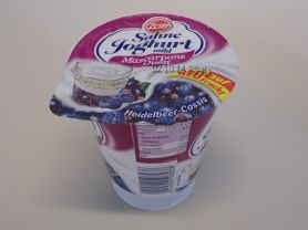 Sahne Joghurt mild, Mascarpone Duett, Heidelbeer-Cassis | Hochgeladen von: Schlickwurm