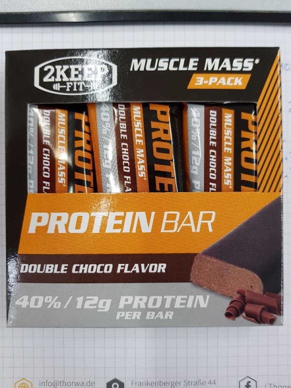 Protein Bar, Double Choco Flavor von Posh69 | Hochgeladen von: Posh69