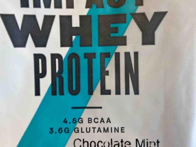 Impact Whey Protein Chocolate Mint von deaboss | Hochgeladen von: deaboss