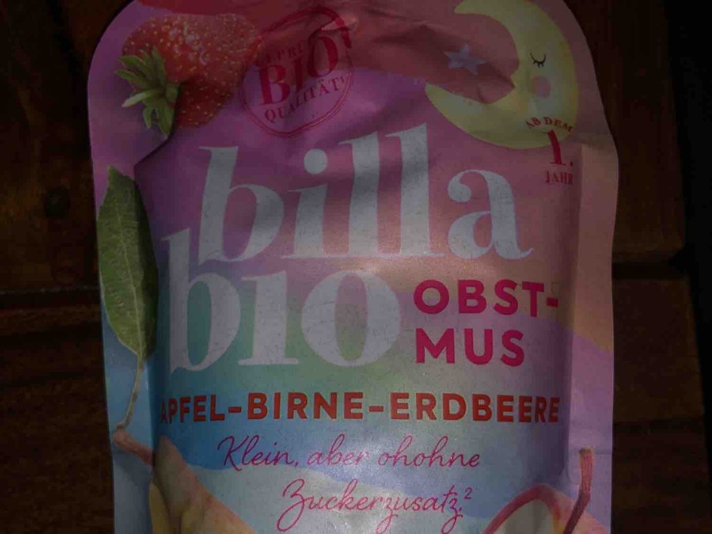 Billa Bio Obst Mus Apfel-Birne-Erdbeere von Alexander24 | Hochgeladen von: Alexander24