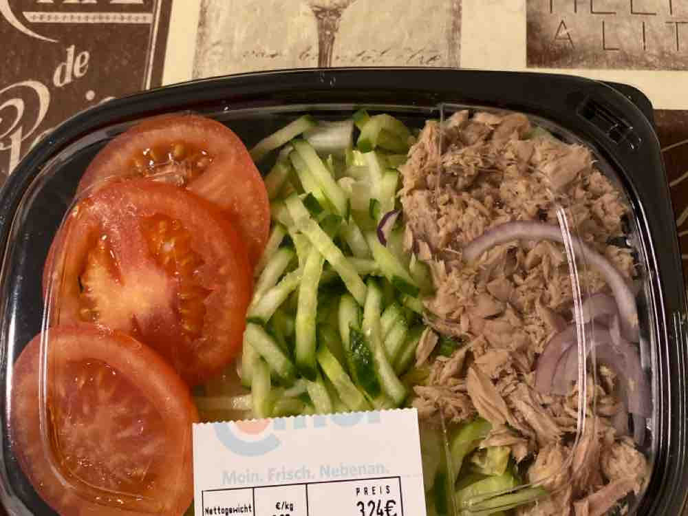 Salatplatte mit Thunfisch von patme24 | Hochgeladen von: patme24