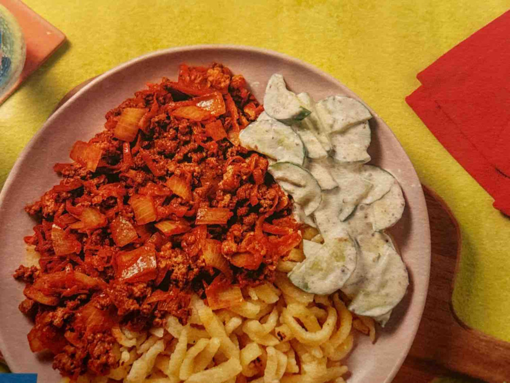 Hello Fresh Frische Spätzle in Hackfleisch Bratensoße von melkas | Hochgeladen von: melkasper