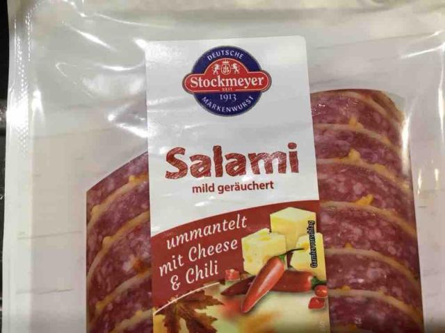 Salami ummantelt mit Cheese & Chili (Stockmeyer), Salami von | Hochgeladen von: Driver Tom