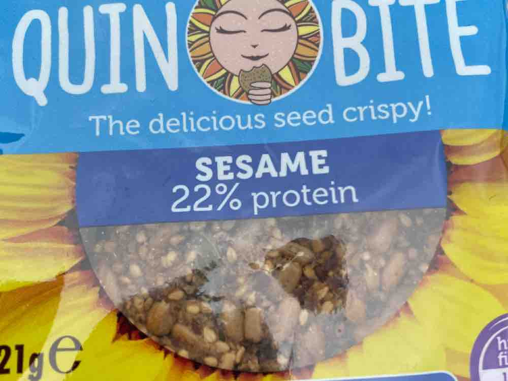 Quin Bite, Sesame 22% Protein von Sommer3786 | Hochgeladen von: Sommer3786