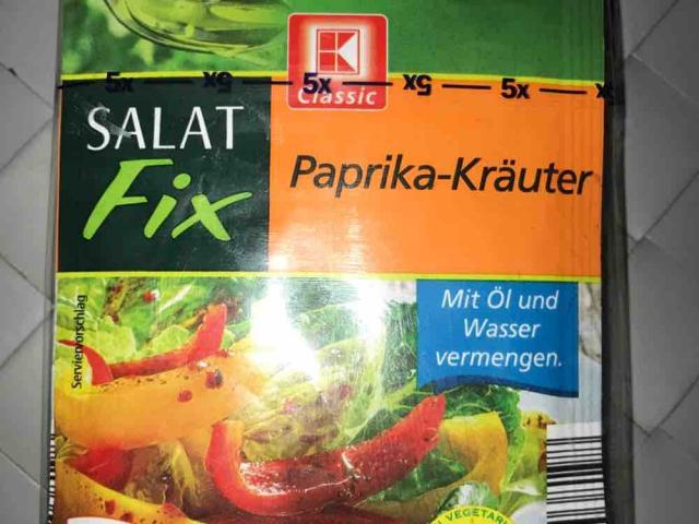 Salat Fix Paprika-Kräuter von Zitronenbaby | Hochgeladen von: Zitronenbaby