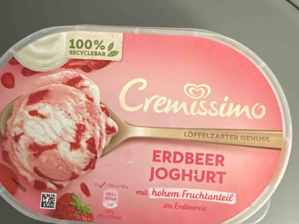 Cremissimo Erdbeer Joghurt von Bomomo | Hochgeladen von: Bomomo