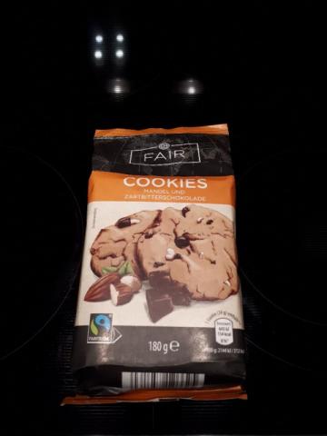 Cookies Mandel und Zartbitterschokolade , Fairtrade  von numroll | Hochgeladen von: numrollen
