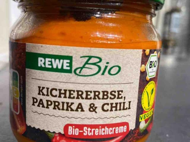 Rewe Bio-Streichcreme Kichererbse, Paprika &. Chili von Tim1 | Hochgeladen von: Tim1909