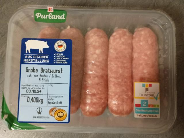 Grobe Bratwurst, zum Braten / grillen von Andreas777 | Hochgeladen von: Andreas777