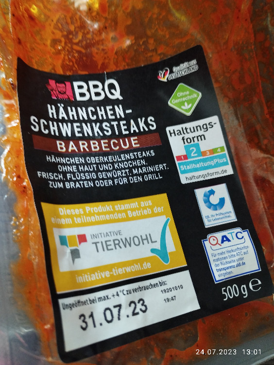 Hähnchen Schwenksteaks BBQ von v8wessi | Hochgeladen von: v8wessi