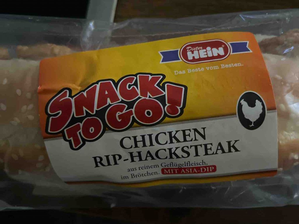 Chicken Rip- Hacksteak aus reinem Geflügelfleisch, mit Asia-Dip  | Hochgeladen von: Nikki79