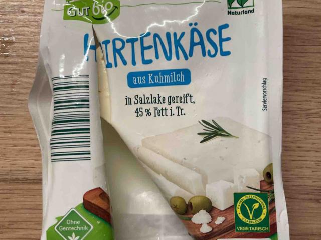 Hirtenkäse, aus Kuhmilch (45% Fett) von klingelte | Hochgeladen von: klingelte