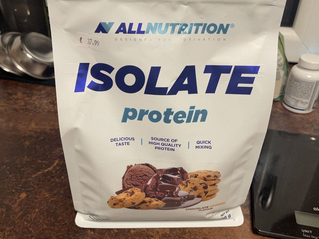 All Nutrition Isolate Protein, Chocolate Cookie von Betty2811 | Hochgeladen von: Betty2811