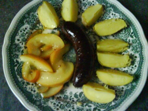 Boudin mit karamellisierten Äpfeln | Hochgeladen von: Radhexe