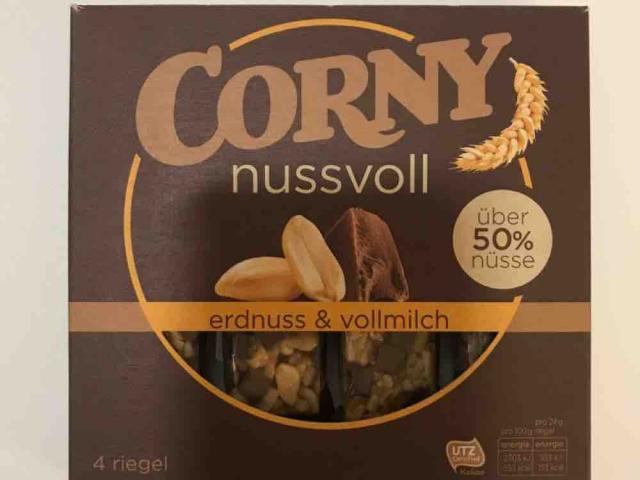 Corny Nussvoll, Erdnuss & Vollmilch von Daniela684 | Hochgeladen von: Daniela684