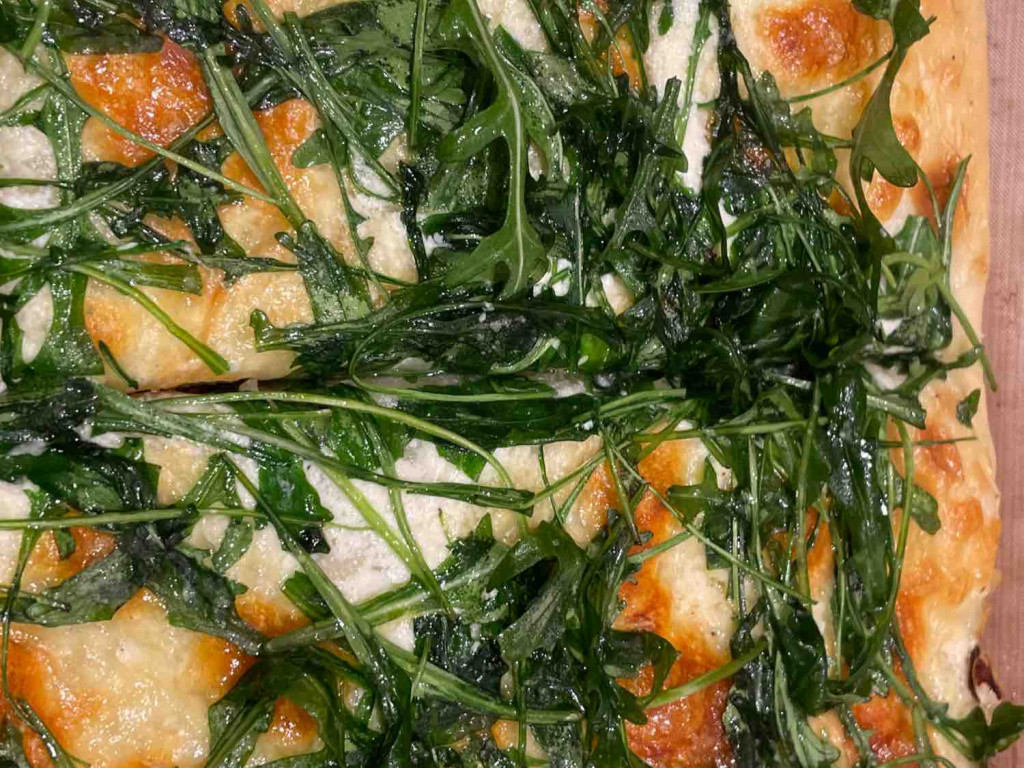 Weiße Pizza mit Ruccola von mefeu251 | Hochgeladen von: mefeu251