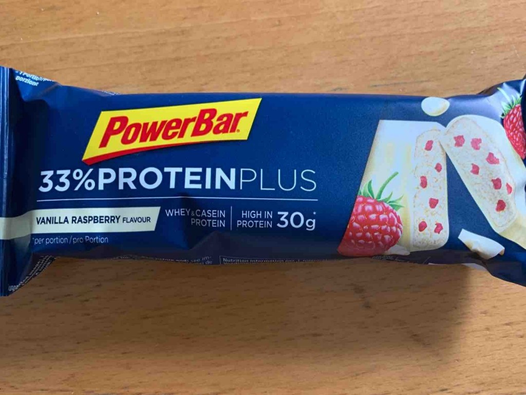 PowerBar 33% Protein Plus, Vanilla Raspberry by LuxSportler | Hochgeladen von: LuxSportler