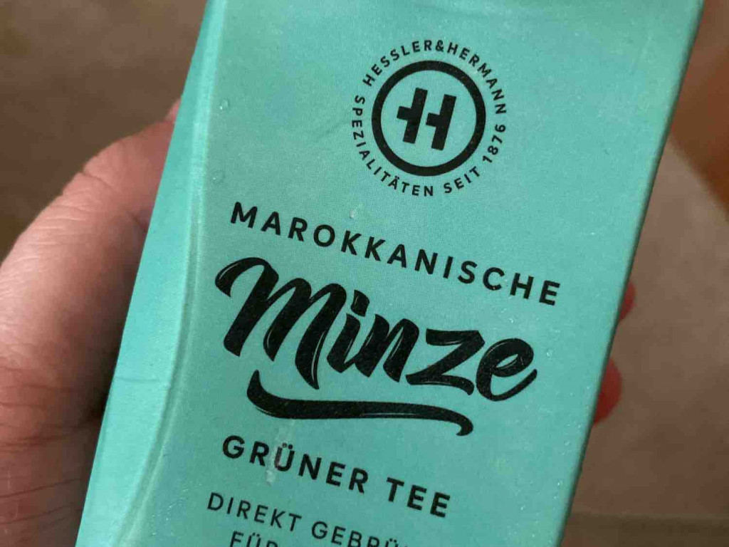 Grüner Tee Marokkanische Minze, Hessler&Hermann, Bio & v | Hochgeladen von: Kriszti