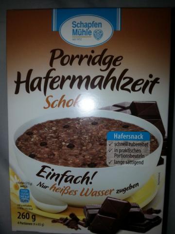 Porridge Hafermahlzeit, Schoko | Hochgeladen von: Misio