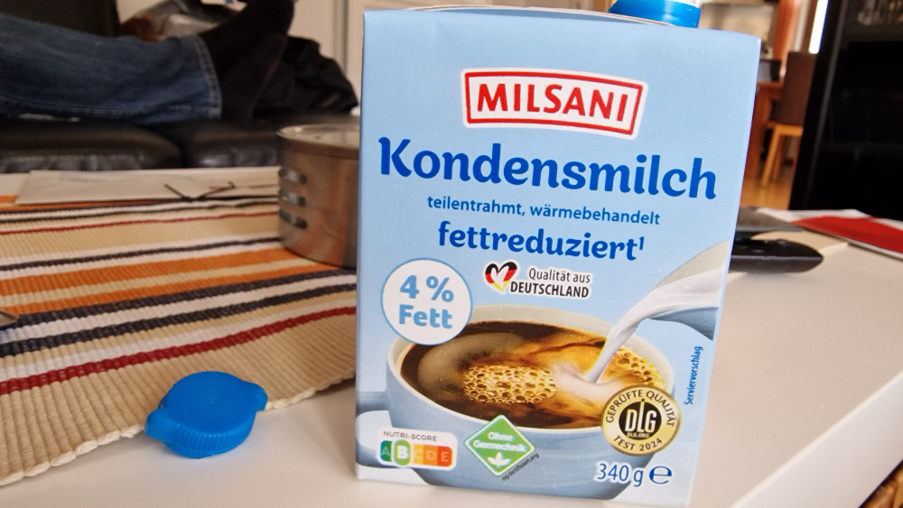 Kondensmilch, Leicht 4% Fett von MamaJoe | Hochgeladen von: MamaJoe