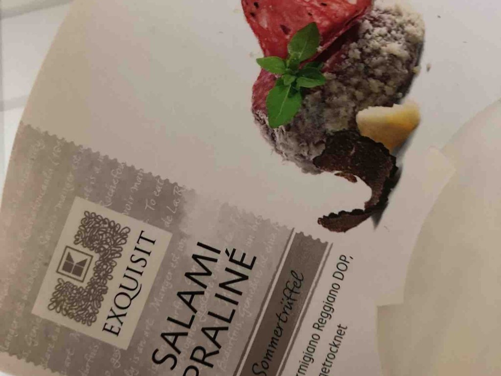 Salami Praline mit Sommertrüffel von nikiberlin | Hochgeladen von: nikiberlin