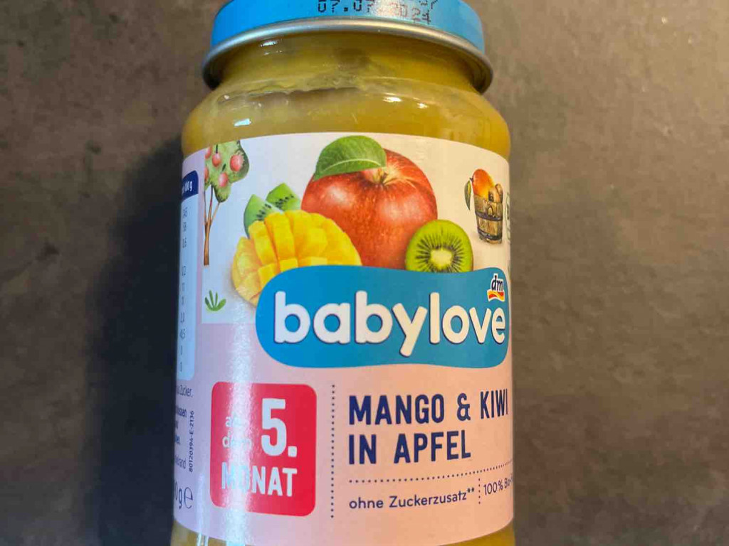 Babylove Mango & Kiwi im Apfel von MaybrittSa | Hochgeladen von: MaybrittSa