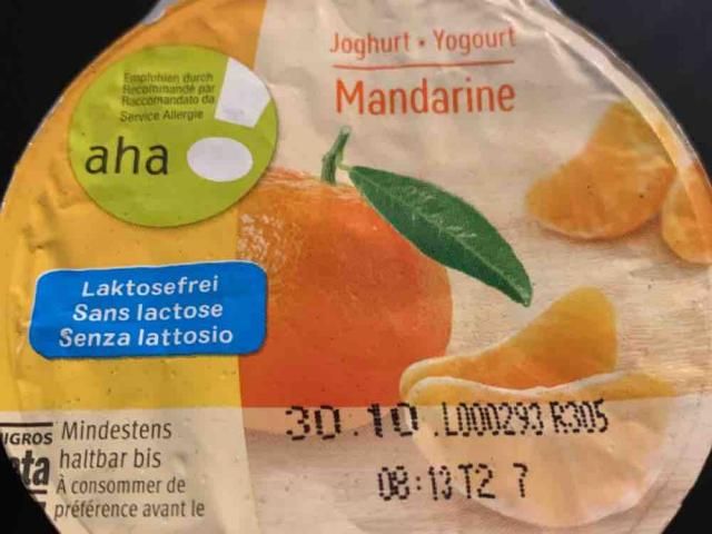 aha! Joghurt Mandarine, Laktosefrei von GGabriella | Uploaded by: GGabriella