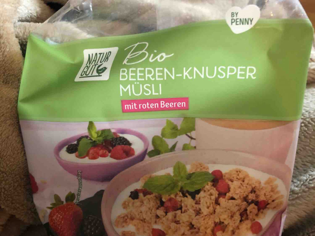 Bio Beeren-Knusper Müsli, mit roten Beeren von Klammeraffe | Hochgeladen von: Klammeraffe