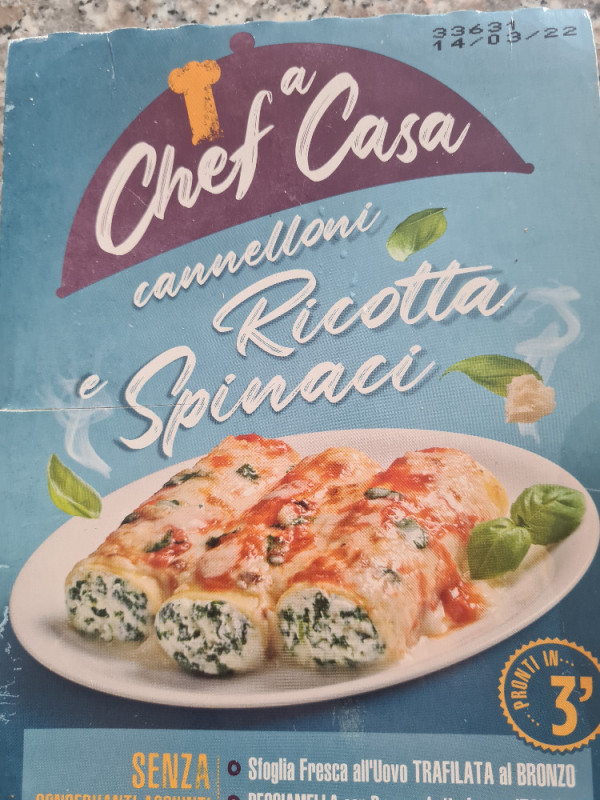 Cannelloni mit Ricotta, Spinat Füllung von cesabi68236 | Hochgeladen von: cesabi68236