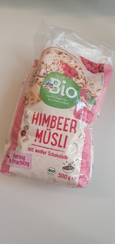 Bio Müsli Himbeer - weiße Schokolade von DomiNica89 | Hochgeladen von: DomiNica89