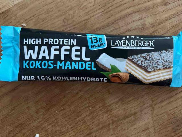 Waffel Kokos-Mandel, High Protein von Stoika | Hochgeladen von: Stoika