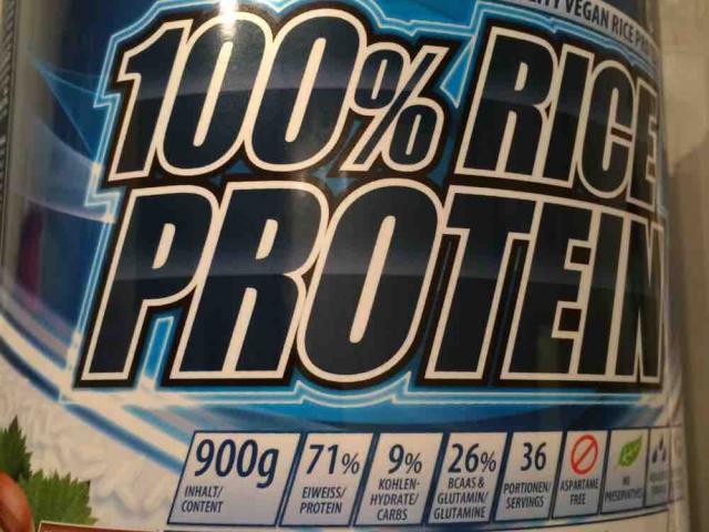 100% Reis Protein , Haselnuss von pamelicious | Hochgeladen von: pamelicious