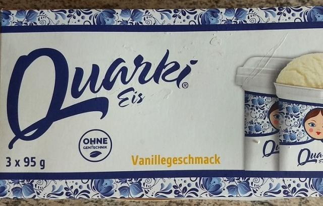 Quarki Eis, Vanillegeschmack | Hochgeladen von: Thorbjoern