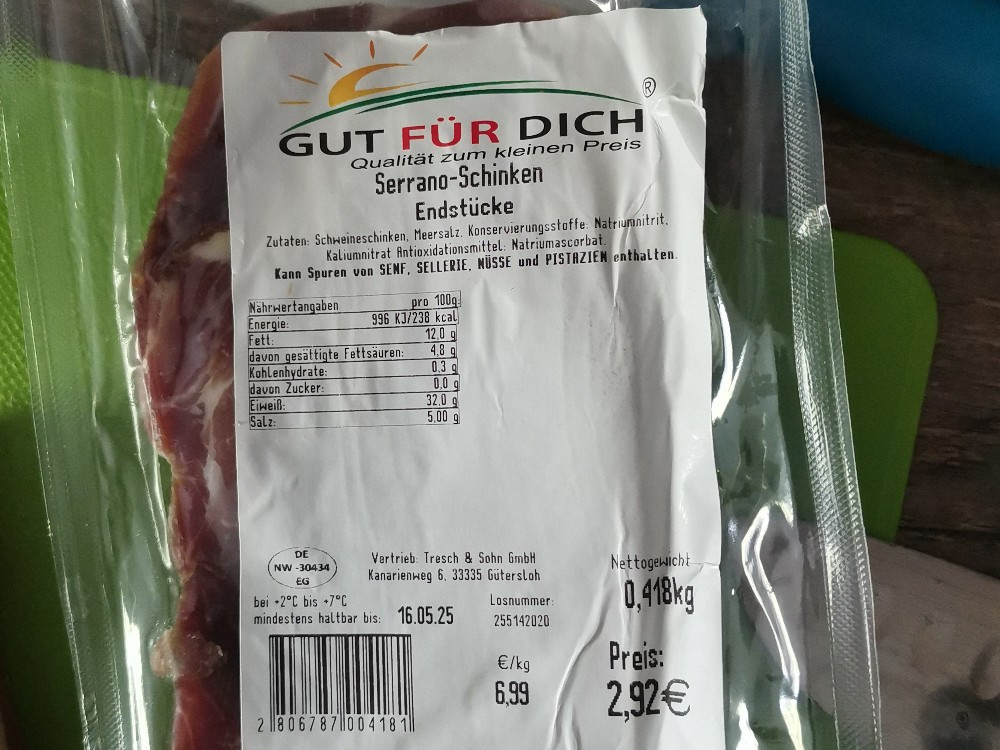 Serrano-Schinken Endstücke von eliherdi | Hochgeladen von: eliherdi Serrano-Schinken Endstücke von eliherdi | Hochgeladen von: eliherdi