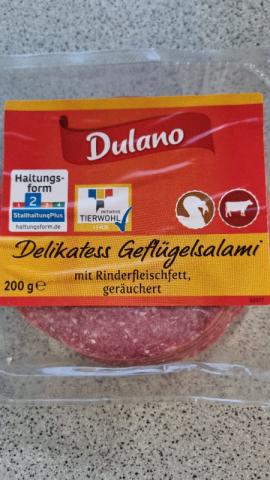 Delikatess Geflügelsalami, mit Rindfleischfett geräuchert von So | Hochgeladen von: SohnQuatsch