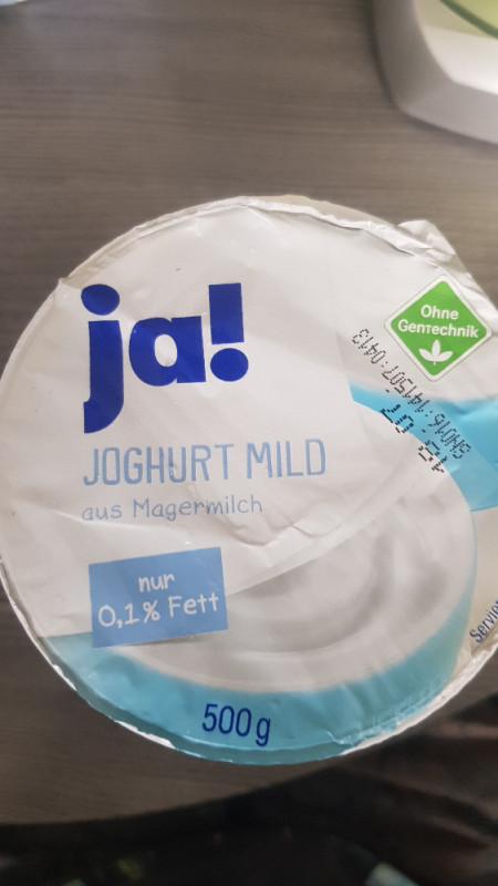 Ja! Joghurt Mild aus Magermilch, nur 0,1% Fett von Butterphil | Hochgeladen von: Butterphil