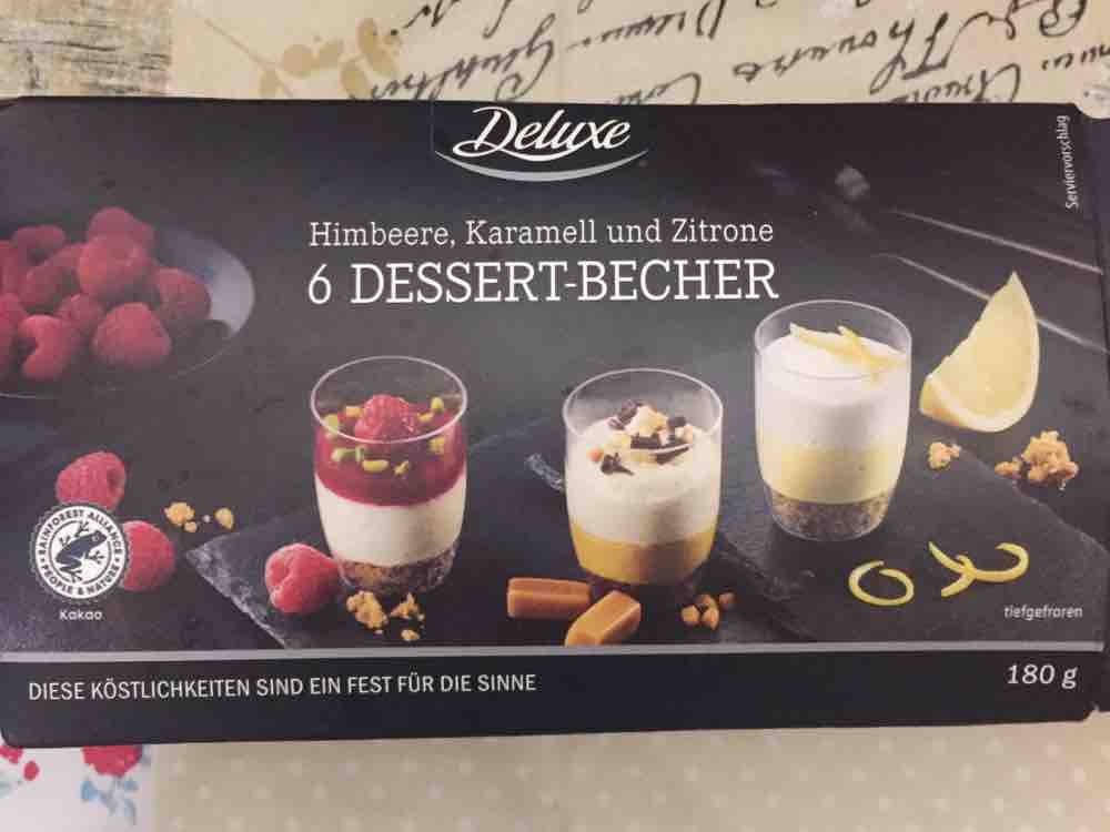 6 Dessert-Becher, Himbeere, Karamell und Zitrone von stellalost | Hochgeladen von: stellalost