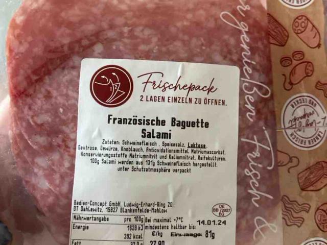 Französische Baguette Salami von vivianchantal246 | Hochgeladen von: vivianchantal246