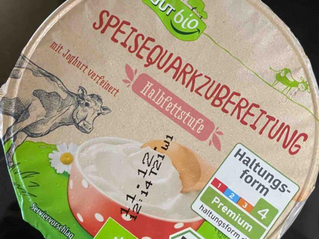 Speisequarkzubereitung Halbfettstufe, mit Joghurt verfeinert von | Hochgeladen von: greeneye