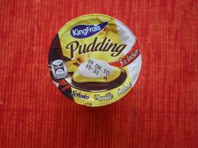 King Frais, Schoko-Vanille-Sahne Pudding | Hochgeladen von: LovePeaceFashion
