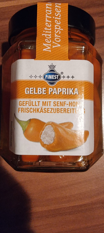 gelbe Paprika gefüllt mit senf-honig von Dirk Race | Hochgeladen von: Dirk Race