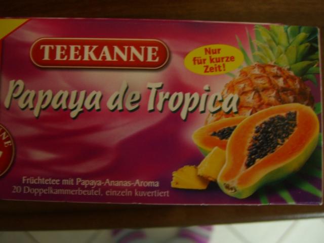 Teekanne - Papaya de Tropica, Papaya Ananas | Hochgeladen von: schokoflake