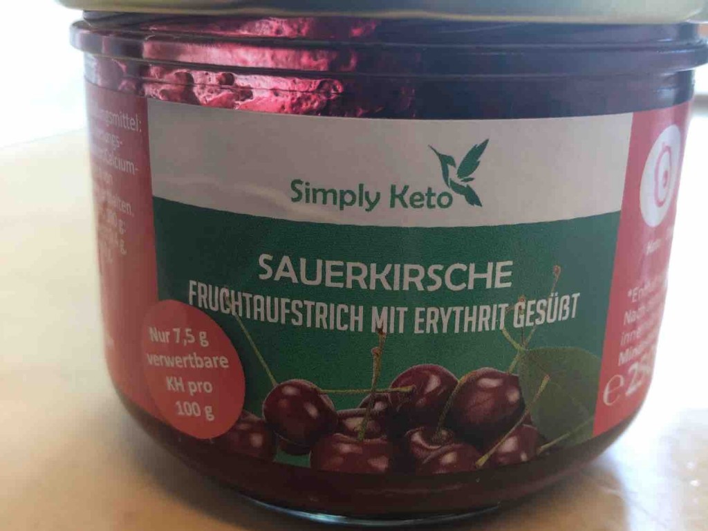 Sauerkirsch Marmelade , mit Erythrit  von SiljaLou | Hochgeladen von: SiljaLou