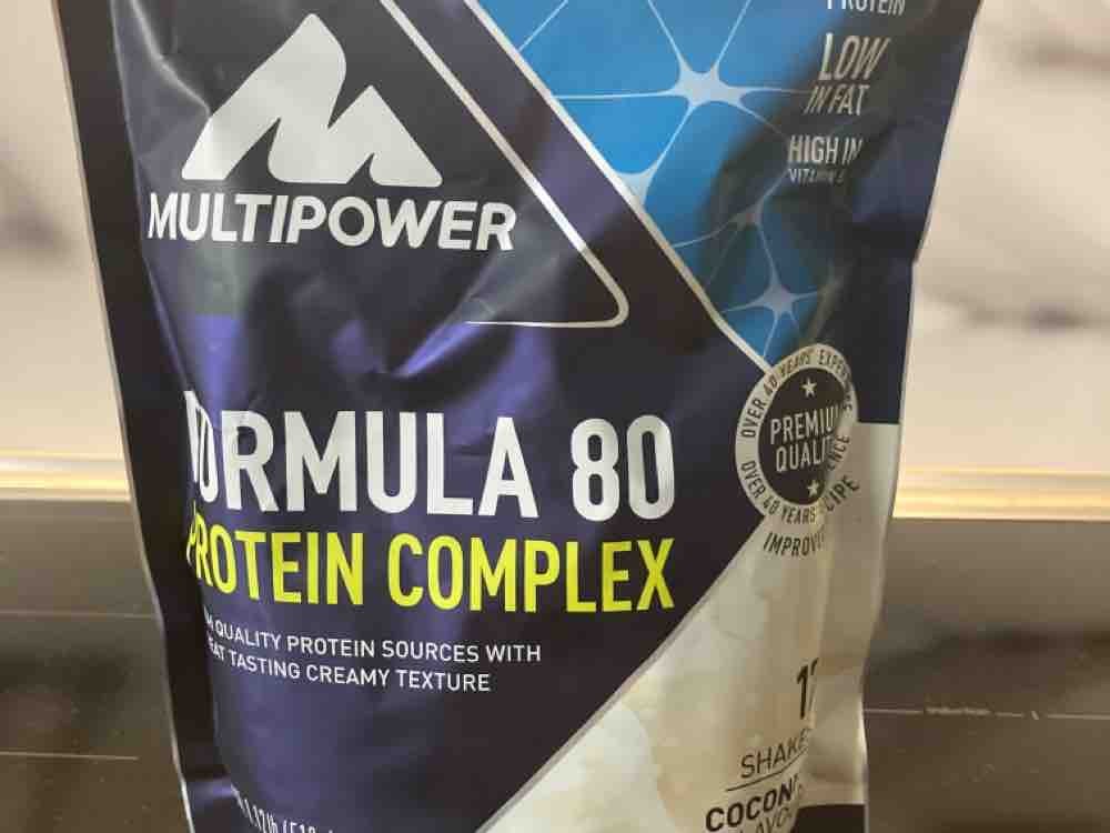 Multipower Formula 80 Protein Complex, Coconut von Schibum | Hochgeladen von: Schibum