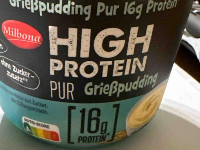 high Protein, Pur mit Grießpudding von Pumpvadder | Hochgeladen von: Pumpvadder