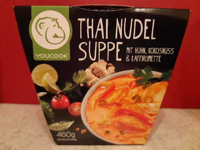 Thai Nudel Suppe , Mit Huhn, Kokosnuss & Limette von Grrr | Hochgeladen von: Grrr