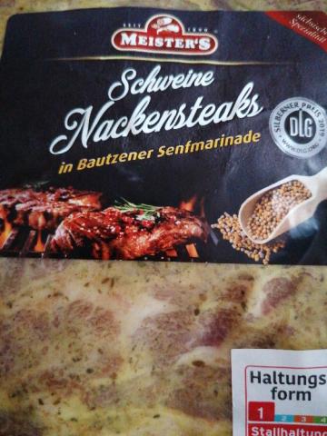 Schweinenackensteaks, in Bautzener Senfmarinade von frmau65 | Hochgeladen von: frmau65