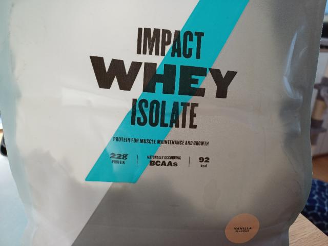 Impact Whey Isolate, Vanilla Flavour von Steffisie._ | Hochgeladen von: Steffisie._