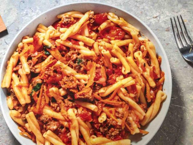 Strozzapreti! Pasta mit käsiger Bolognese von hungryPETE | Hochgeladen von: hungryPETE